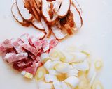 普通に飽きたら～キノコと卵のお雑煮作り方1写真