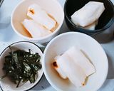 普通に飽きたら～キノコと卵のお雑煮作り方5写真