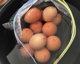 アメリカでTKG用の卵作り方4写真