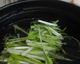 リカちゃん♡青のり味噌汁(水菜 大根)作り方3写真