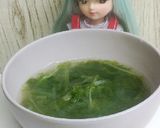 リカちゃん♡青のり味噌汁(水菜 大根)作り方14写真