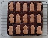 チョコブラウニー×ムーミンビスケット作り方12写真