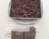 炭火焼鶏と蕎麦 二色寒天作り方1写真