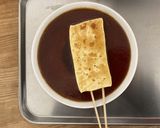 焼肉のついでに♪プレートで焼く豆腐田楽作り方5写真