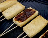 焼肉のついでに♪プレートで焼く豆腐田楽作り方6写真