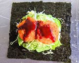 ヒレカツのおにぎらす作り方5写真