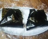 男子喜ぶおにぎり：味玉とネギチャーシュー作り方3写真