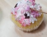5分で簡単　かわいいフラワーカップケーキ作り方12写真