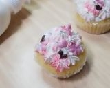 5分で簡単　かわいいフラワーカップケーキ作り方13写真