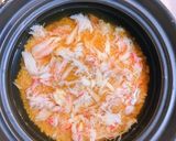 土鍋でつくる蟹飯(カニの炊き込みご飯)作り方8写真