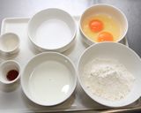 果物の甘さ★マンゴー＆蜜柑ロールケーキ作り方1写真