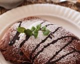 バレンタインに♡スフレチョコパンケーキ作り方8写真