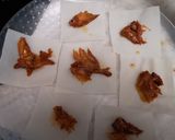 春巻の皮で鯖の照り焼きピザ風カナッペ作り方1写真