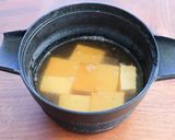 おうちでお鍋！あったかふわとろ明太豆腐鍋作り方3写真