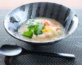 おうちでお鍋！あったかふわとろ明太豆腐鍋作り方5写真