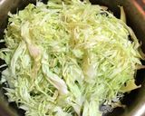 減量飯　鶏むね肉とキャベツのお好み焼き風作り方4写真