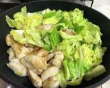 ☆ささみとキャベツのカレーパスタ♪作り方5写真