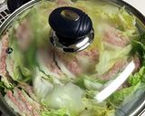 豚ひき肉と白菜の重ね鍋作り方8写真