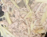 大根の皮でなんちゃって青椒肉絲作り方6写真