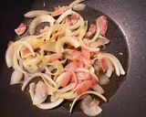 ベーコンと水菜のサラダ作り方4写真