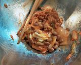 ご飯のおともに！キムチ納豆チーズ作り方2写真