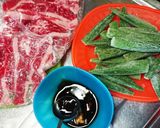 お弁当★オクラ牛肉巻き★ダイエット★節約作り方1写真