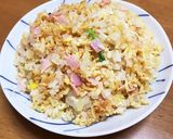 カップヌードルチャーハン作り方5写真