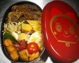 ノアちゃんの牛すき弁当(*≧∀≦*)作り方4写真