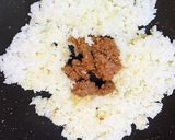 肉味噌とパクチー漬けははつゆチャーハン作り方2写真