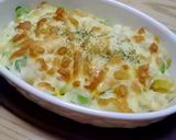リメイク料理！シーフードマカロニグラタン作り方5写真