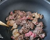 主な材料2つ!牛肉と小松菜の中華あん作り方2写真