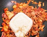 簡単！豚キムチチャーハン！作り方3写真