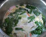 豚こまと残り野菜のちゃんぽん風うどん作り方4写真