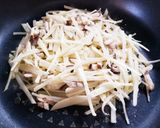 野菜嫌い克服！椎茸とポテトのチーズ焼き作り方3写真