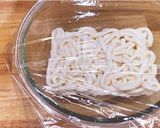 レンジで簡単☆油そば風うどん作り方1写真