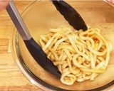 レンジで簡単☆油そば風うどん作り方2写真