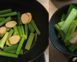 豚肉とネギと野菜の海鮮風味炒め作り方3写真