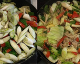 豚肉とネギと野菜の海鮮風味炒め作り方6写真