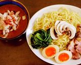 〆まで美味しい！濃厚ベジポタカレーつけ麺作り方6写真