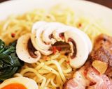 〆まで美味しい！濃厚ベジポタカレーつけ麺作り方9写真