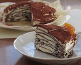 チョコココアのチーズクリームクレープ作り方13写真
