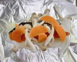 鮭のバター醤油ホイル蒸し作り方2写真
