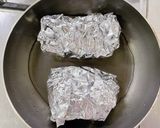 鮭のバター醤油ホイル蒸し作り方4写真
