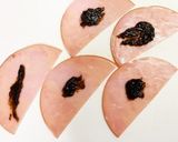 材料はたったの3つ！！　ハム巻きかいわれ作り方2写真