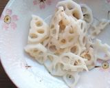 レンコン・ひじき・コーンのマヨネーズ和え作り方1写真