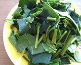 長芋とほうれん草ナムル♪ツルツル食感♪作り方2写真