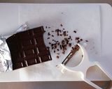 バレンタイン☆とろける濃厚チョコプリン。作り方1写真