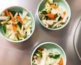 ワサビドレッシング味豚こま大根青椒肉絲風作り方11写真