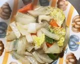 ワサビドレッシング味豚こま大根青椒肉絲風作り方13写真