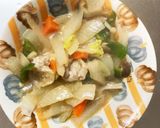 ワサビドレッシング味豚こま大根青椒肉絲風作り方14写真